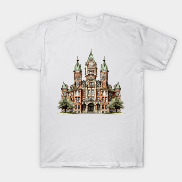 Hospital T-Shirt by Chromatic Fusion Studio